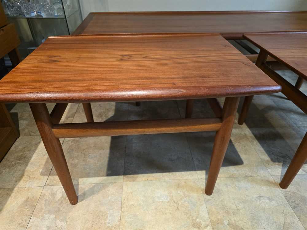 Pair Grete Jalk for Glostrup Mobelfabrik Side Tables