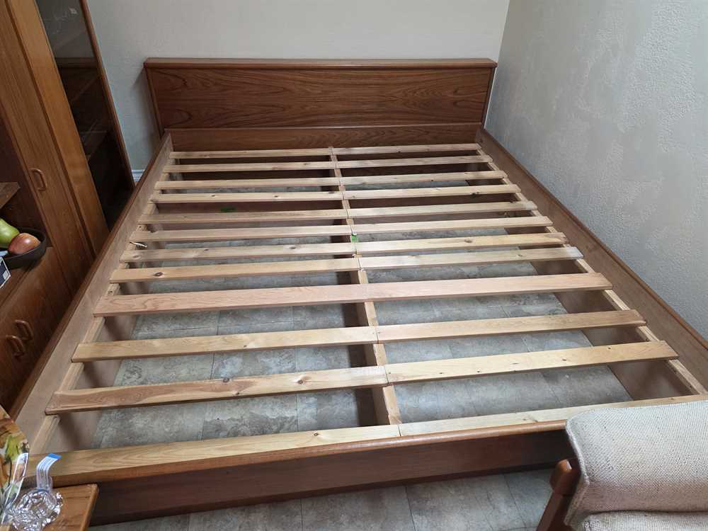 Danish Teak King Size Platform Bed