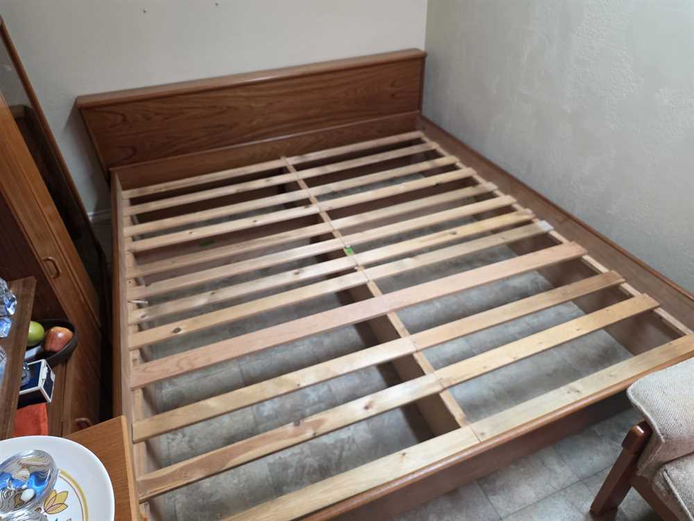 Danish Teak King Size Platform Bed