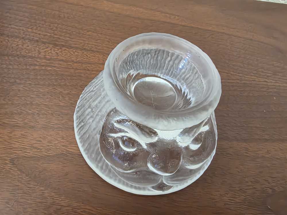 Nybro Sweden Santa Clause Votive Holder