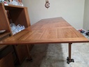 BRDR.  FURBO Teak Draw Leaf Dining Table