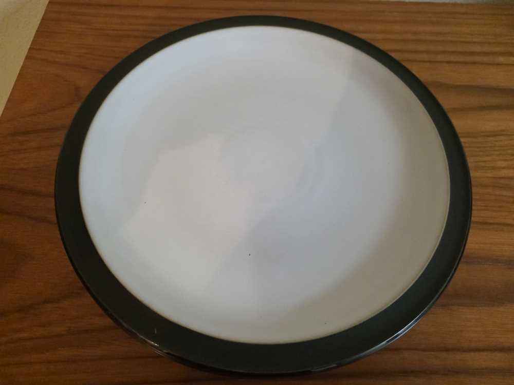 Denby Jet Dinner Plate