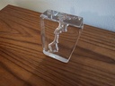 Hadeland Glass Norway Glass sculpture - Norway Relief Map