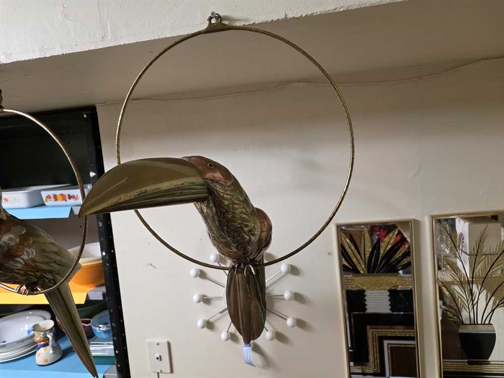 Sergio Bustamante Large Brass & Copper Toucan