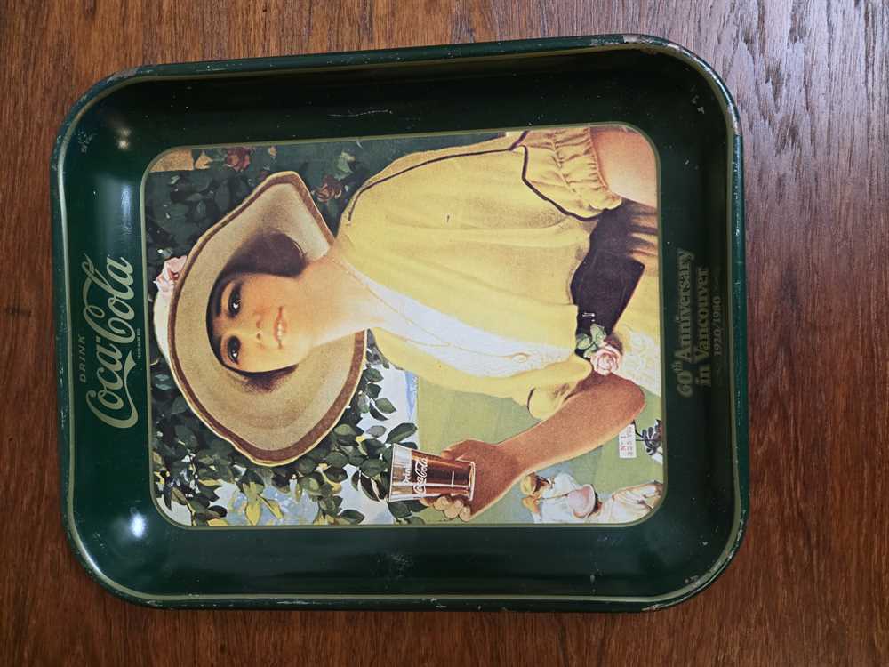 Vintage Coca Cola Serving Tray