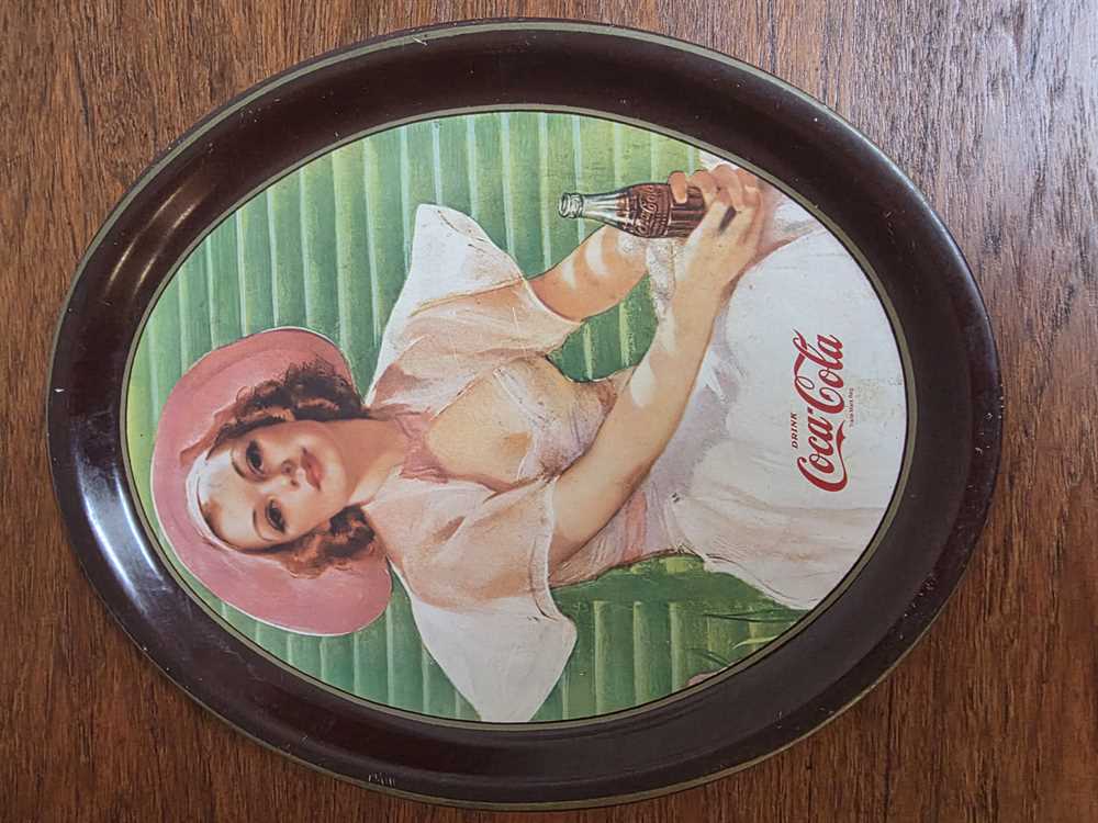Vintage Coca Cola Serving Tray