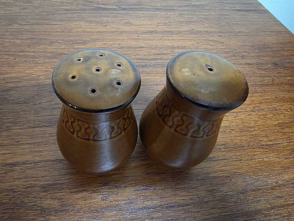 Cambrian Stoneware Japan Salt & Pepper Shakers