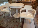 Syroco 1970's Dining Table and 2 Chairs