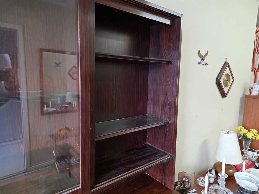 Poul Hundevad Danish Rosewood Wall Unit