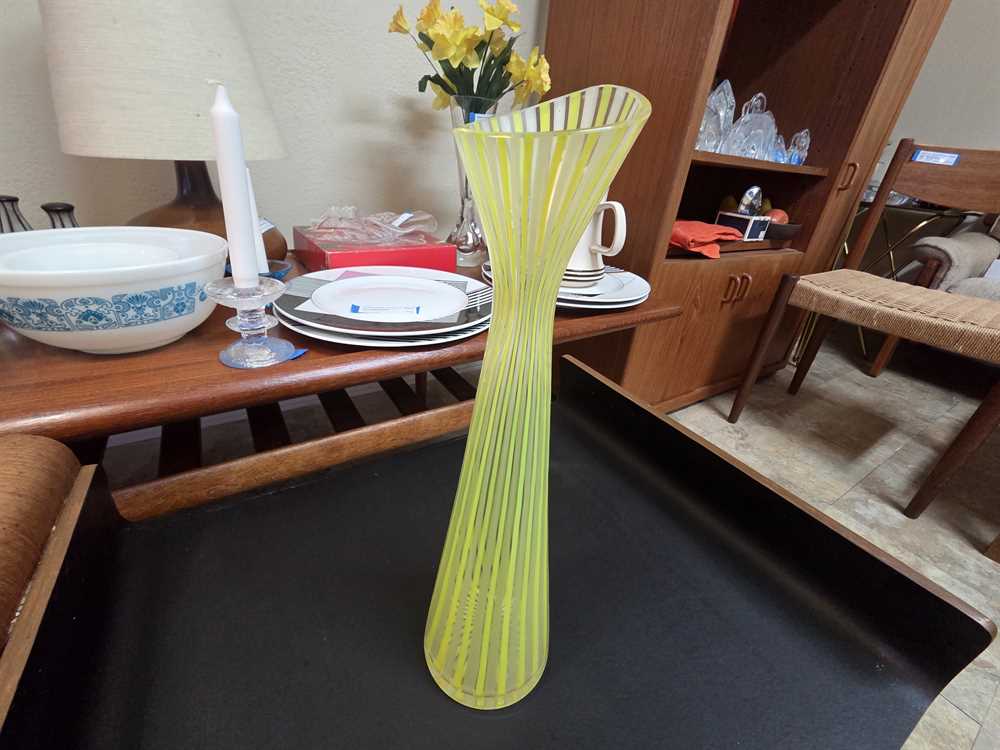 Hessenglas Germany Vase by AF Gangkofner