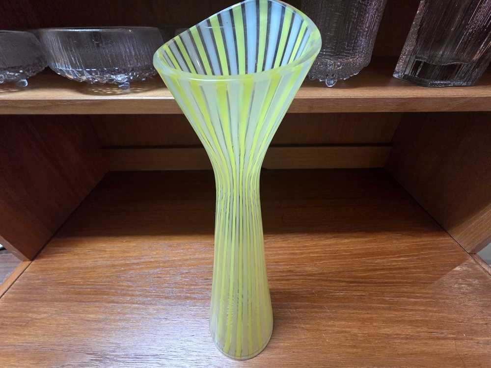 Hessenglas Germany Vase by AF Gangkofner