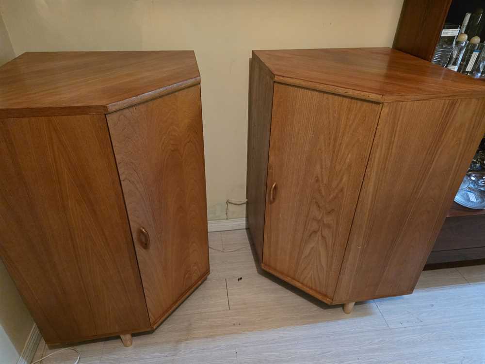 Mobican Teak Corner Cabinet