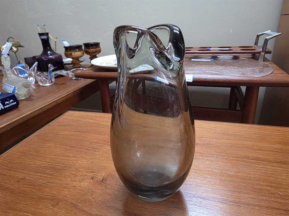 Holmegaard Torskmund Vase - Signed - Per Lutken