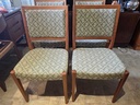 Set of 4 Svegards Markaryds Sweden Teak Dining Chairs