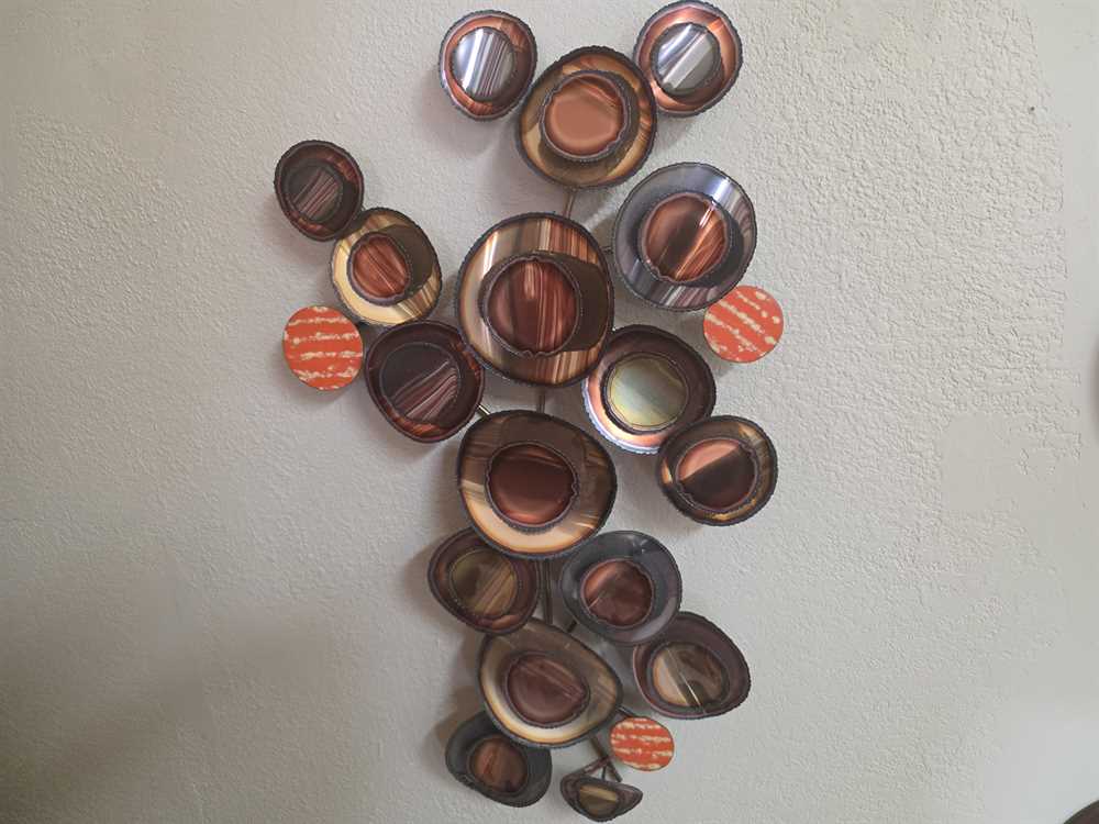 Brutalist Torch Art Wall Hanging - Signed F FRYE