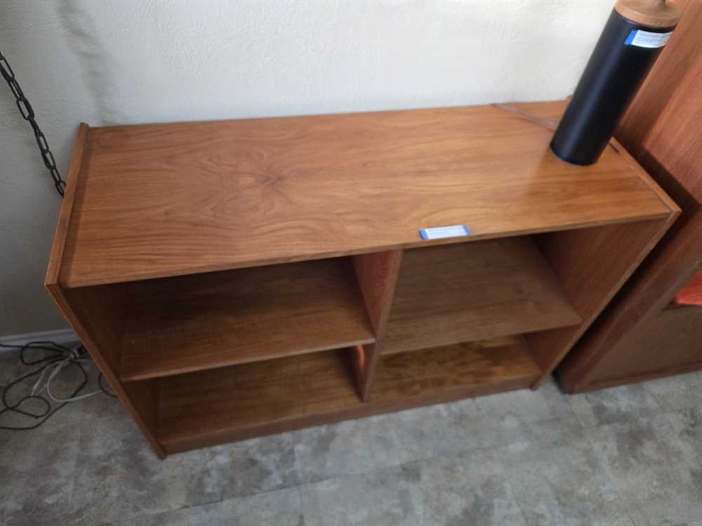 Teak Danish Horizontal Bookcase