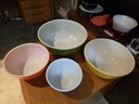 Pyrex Reverse Primary Mixing Bowl Set (401-404)