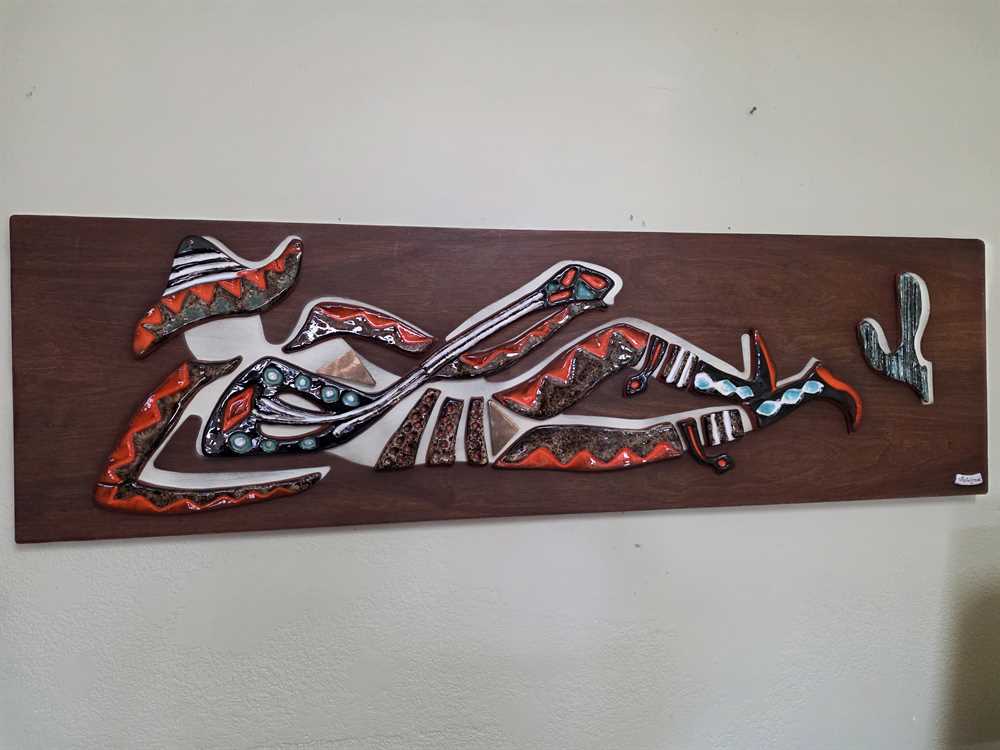 Maurice Chalvignac Ceramic Wall Art