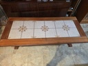 Gangso Mobler Teak & Tile Coffee Table
