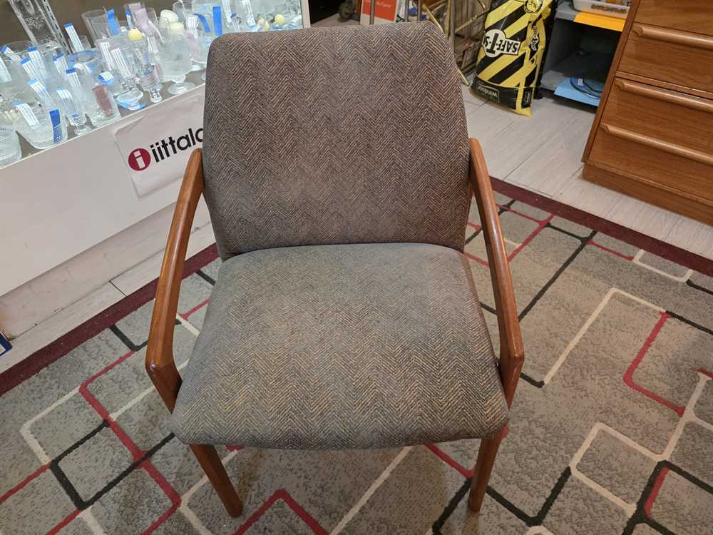 Korup Stolefabrik Model 23 Teak Arm Chair by Henning Kjaernulf