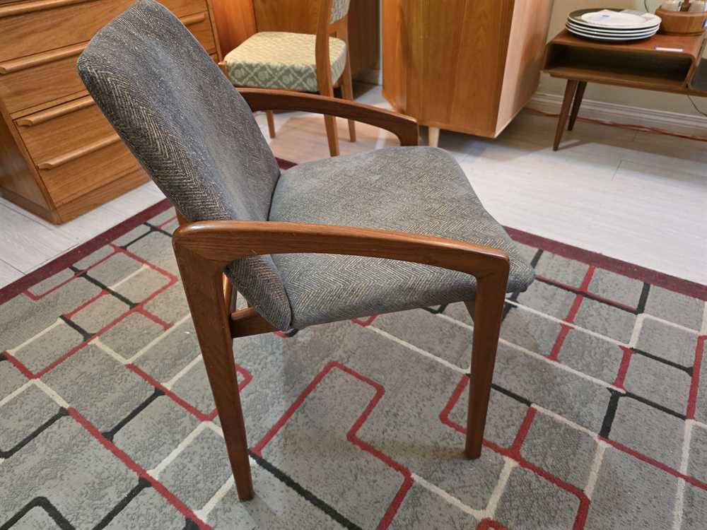 Korup Stolefabrik Model 23 Teak Arm Chair by Henning Kjaernulf