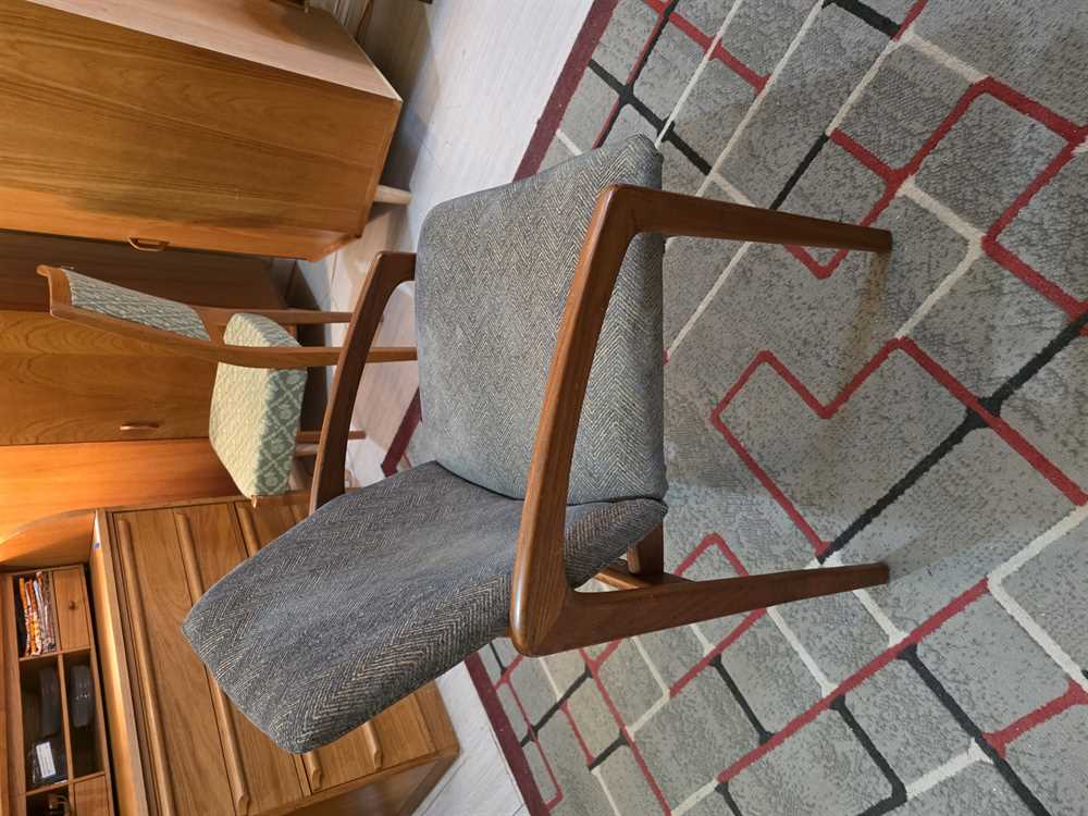 Korup Stolefabrik Model 23 Teak Arm Chair by Henning Kjaernulf