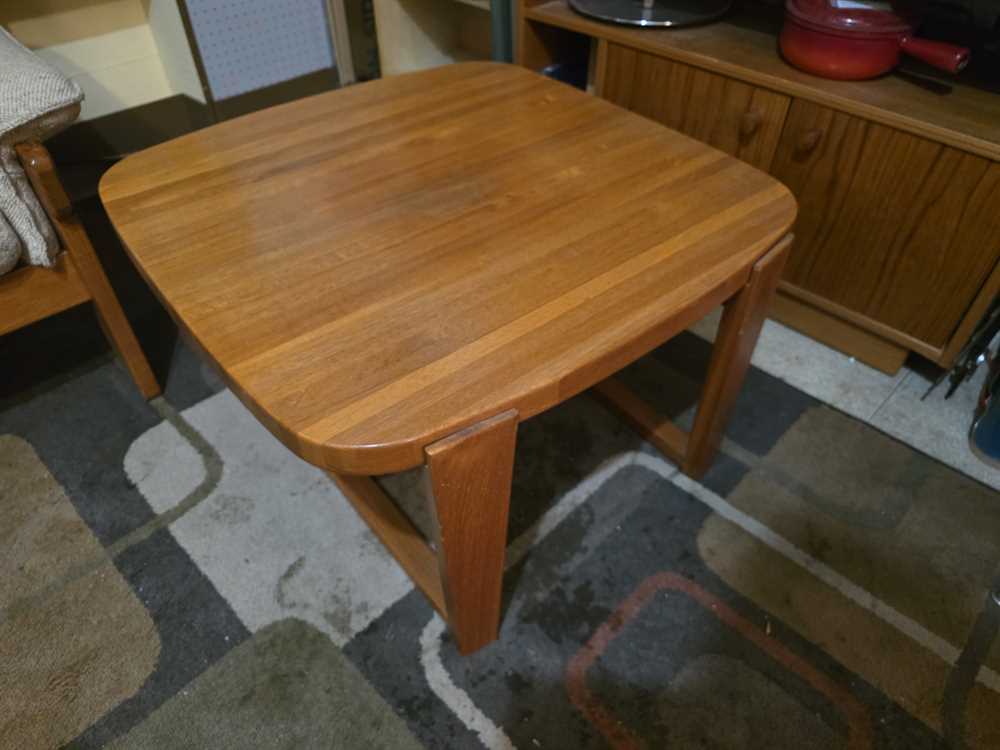 Trioh Denmark Solid Teak Coffee or End Table