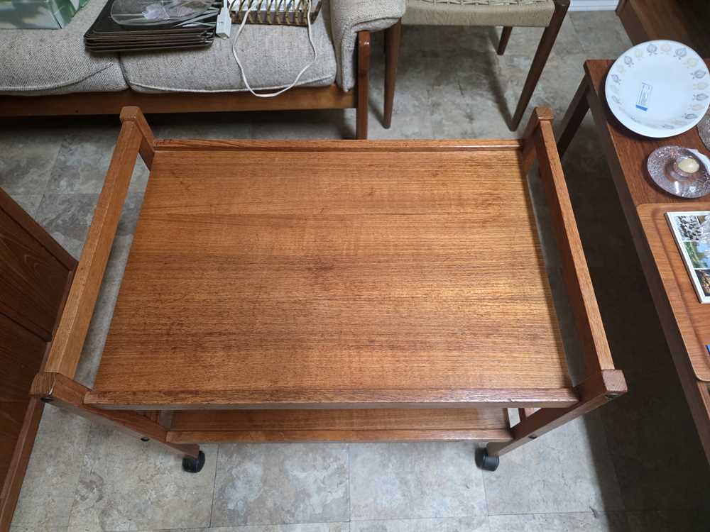 BRDR Furbo Denmark Teak Bar Cart