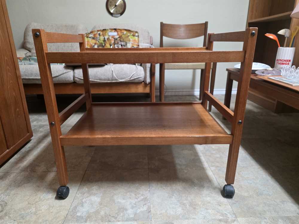 BRDR Furbo Denmark Teak Bar Cart