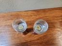 Venezia Italy Glass & Wood Votive Holder