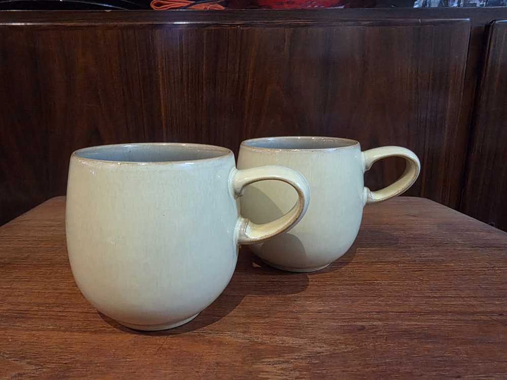 Denby Fire Yellow Coffee Cup 