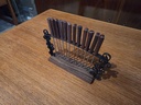 Set of Japanese Teak Fish Forks