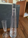 Orrefors Kampai Schnapps Decanter and Glass Set by Lana Bergstrom