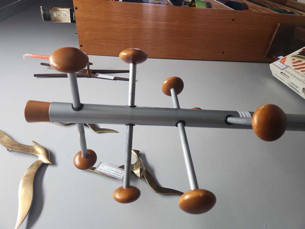 Eames Style Atomic Coat Rack