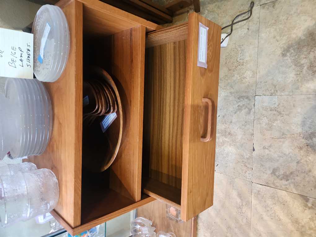 Teak Nightstand