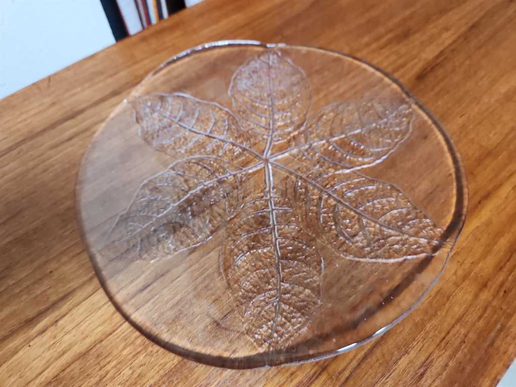 Kosta Boda Party Leaf Large Platter by  Ann & Göran Wärff