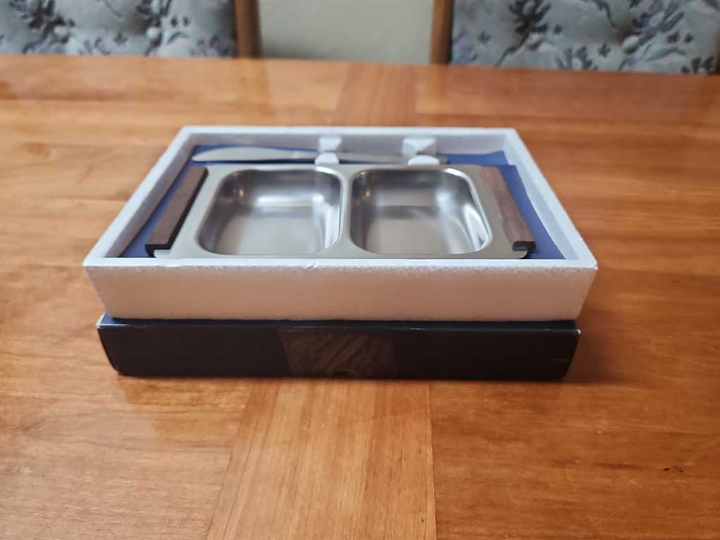 Danish Stainless Pâté Serving Set