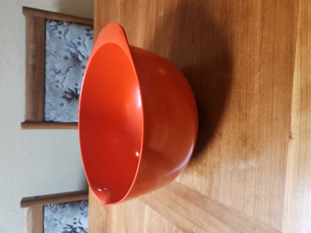 Large Rosti Denmark 4L Mixing Bowl Red