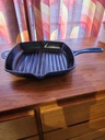 Le Creuset Cast Iron Square Griddle Pan - 10"