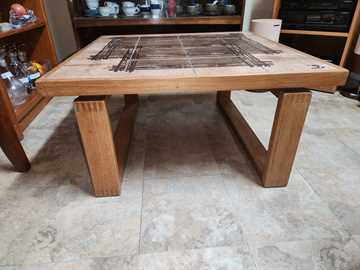 Trioh Denmark Tiled Coffee Table - Signed