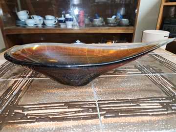 Continental Glass Mfg Calgary Teardrop Bowl