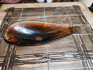 Continental Glass Mfg Calgary Teardrop Bowl