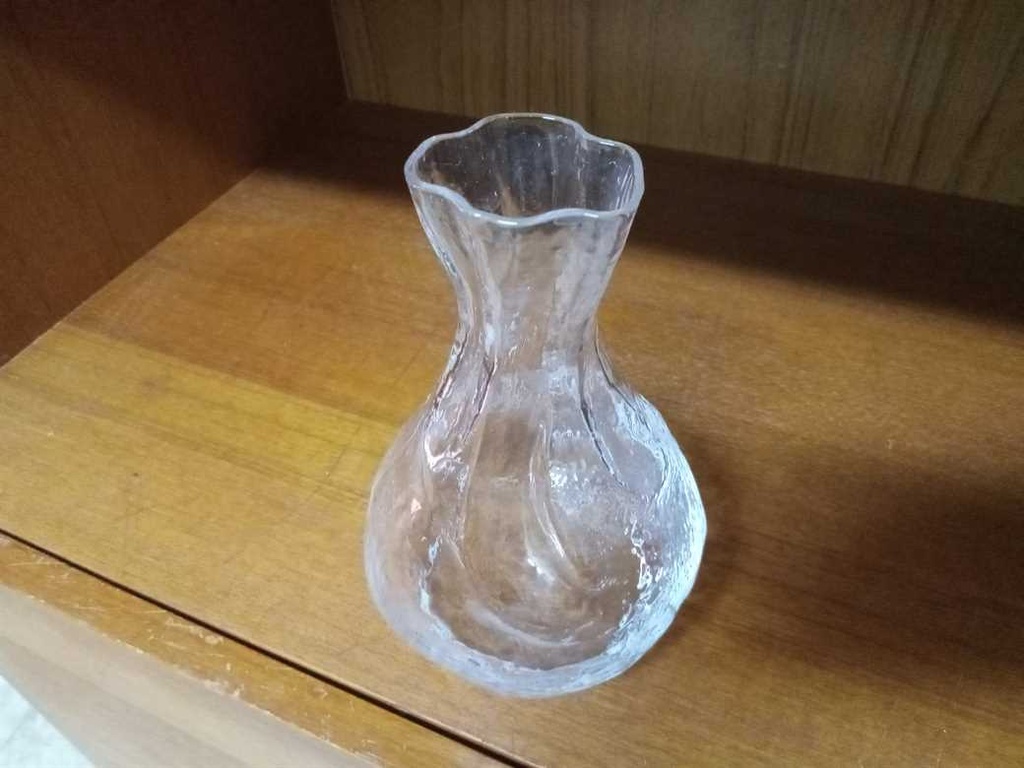 SEA Glasbruk AB Kosta Sweden Small "Sack" Vase