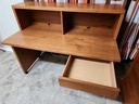 Jesper Mobler Denmark Teak Desk w/ Hutch on Castors
