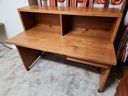 Jesper Mobler Denmark Teak Desk w/ Hutch on Castors