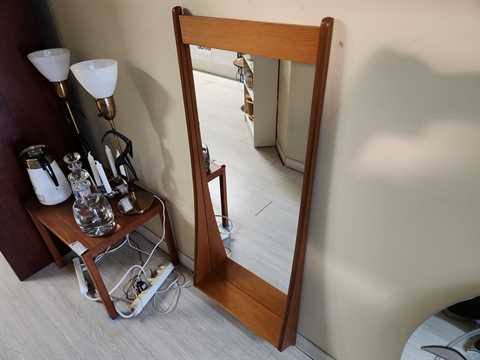 Pedersen & Hansen Denmark Teak Entryway Mirror