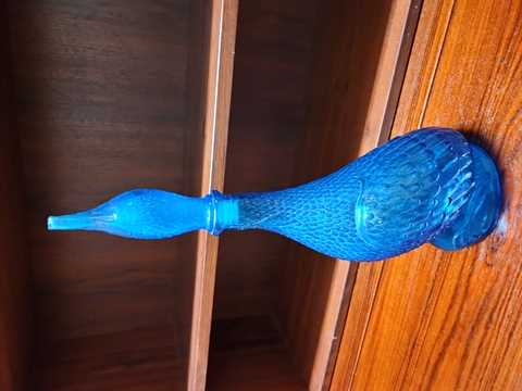 Empoli Italy Blue Duck Genie Bottle