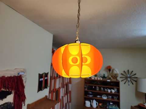 MCM Swag Lamp