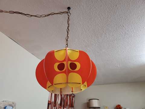 MCM Swag Lamp