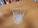 SEA Glasbruk Sweden Pauline Cloud Vase 8" Signed Sea/RS